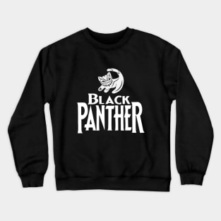 Black Panther , White Version Crewneck Sweatshirt